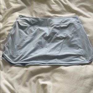 Nike light blue golf if tennis skort